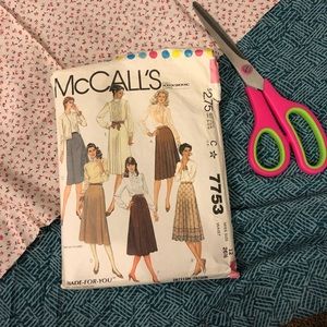 Vintage McCall’s 1982 Pattern 7753